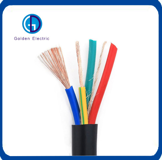 Factory High Quality 3 Core 1.5mm2 Flexible Copper Conductor Insulated Sheathed Rubber Cable
