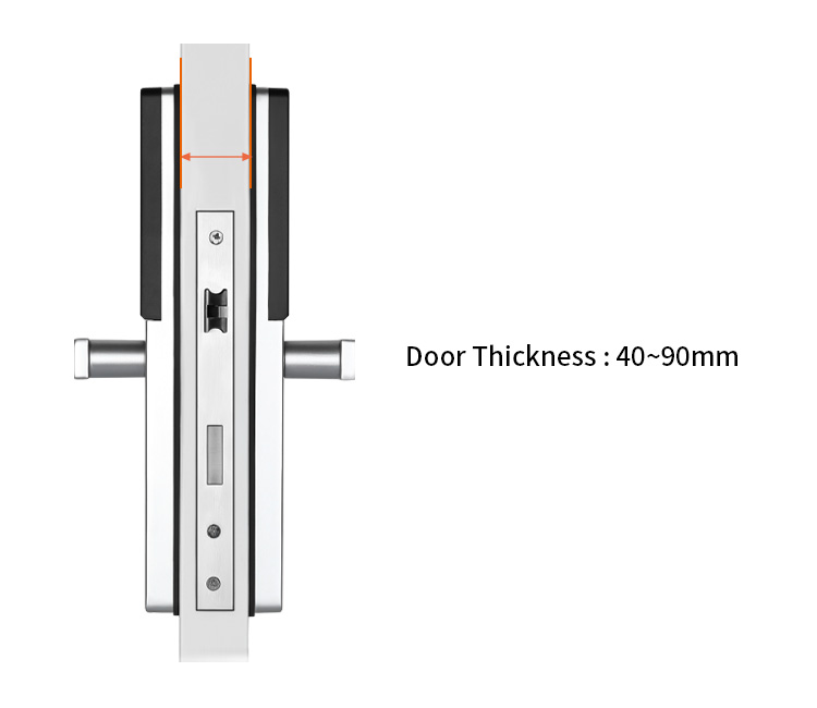 TT Lock Smart Fingerprint Door Lock S874 With Tuya APP Sliding Door Lock
