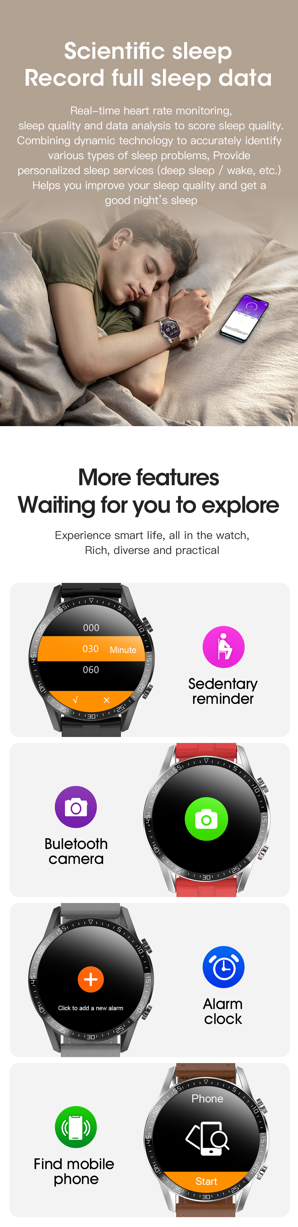 HL4PRO Smartwatch OEM IP67 1.75 Inch Kids Waterproof For Huawei Honor