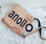Summer small fresh letterpress nylon bag messenger bag can hand bill of lading