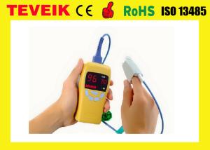 Wholesale Small Portable Pulse Oximeter Pulse Fingertip Oximeter Yellow Low Battery Prompt from china suppliers