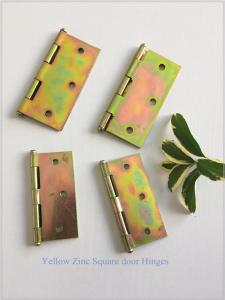 Wholesale Zinc Plated Heavy Duty Door Hinges Wooden Packing Yellow Color 6 Pair from china suppliers