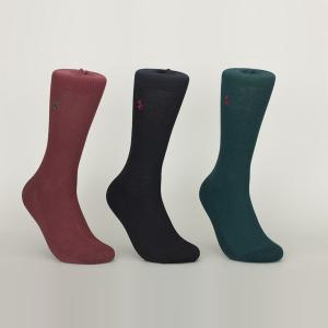 China Red / Green Fiber Nylon Dress Socks , Cashmere Organic Cotton Breathable Dress Socks on sale