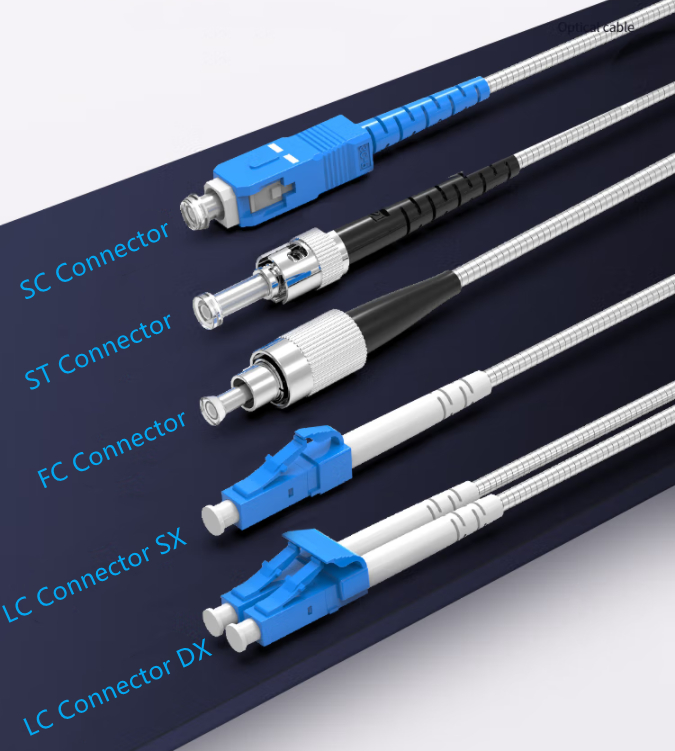SM LC SC FC CPRI Waterproof FTTA Jumper Armored Fiber Optic Cable 7.0mm 2C 4C