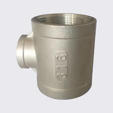 Wholesale Stainless steel Pipe Fittings 304/316 Threaded Fittings Reducing Unequal Tee Forged FIttings from china suppliers