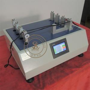 Wholesale SATRA PM 154 Rub Resistance Tester , 4 Test Groups Shoelace Abrasion Resistance Tester from china suppliers