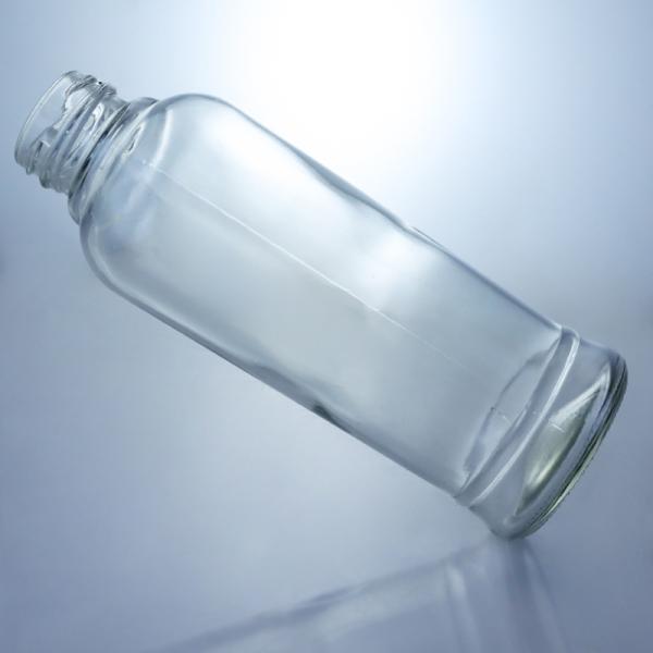 Tea Cylindrical 420ml Glass Beverage Bottles with Cork Cap and Cylindrical Shape