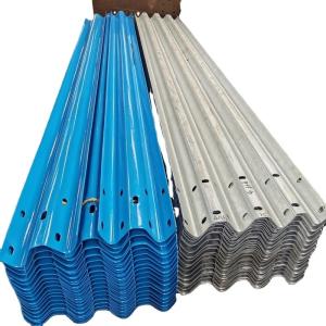 Wholesale Roadway Safety Galvanized W Beam Highway Guardrail Systems Made of Q345 Strip Steels from china suppliers