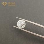 0.6-4.0 Carat Round Loose Lab Grown Diamonds DEF Color VVS VS SI Purity