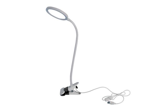Silicone Neck USB LED Table Lamp Free Angle Adjustable 5W 4000K Color Temperatur