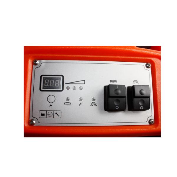 Colored Self Propelled Floor Cleaning Machines / Warehouse Walk Behind Scrubber Dryer