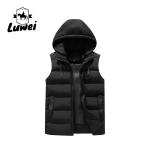 Luxury Custom High Quality Sleeveless Detachable Hat Cargo Mens Wear Outdoor