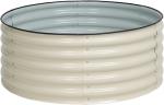 3.5*1.4Ft Galvanized Round Raised Garden Beds For Flower Ruggedized