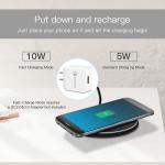 Round 10W Wireless Charging Pad For Iphone For IPhone 12 Pro Max