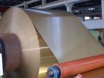 Golden Epoxy & Hydrophilic Coated Aluminium Fins Alooy 8079 Temper O 0.2MM With