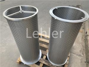Wholesale Fusion Welded Wedge Wire Filter Elements SS321 SS304 SS316L from china suppliers
