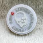 Durable White Printing Silk Label Screen Printing Ink On Velvet Labels