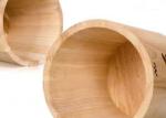 Luxury Gift Packing Box Wooden Gift Packaging Tea Coffee Round Box With Custom