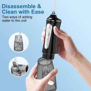 Wholesale Waterproof Electric Water Flosser with 300ml Water Tank Capacity Rechargeable and Whitening from china suppliers