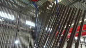 Wholesale Powder Feed Center With Spray Tunnel Pretreatment For Vertical Powder Coating Line 480V 60Hz from china suppliers