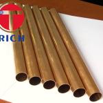 Precision Seamless Steel Tube , Water Gas Capillary Straight Copper Pipe