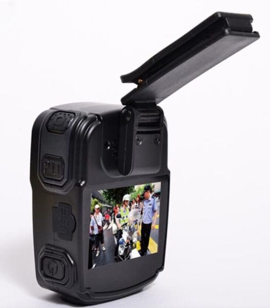 1080 P Body Video Camera Recorder , WIFI Body Worn Camera Black Color FCC