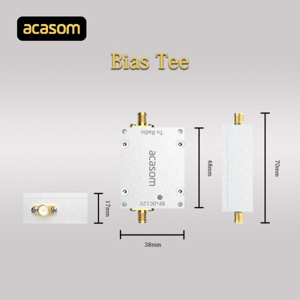 Bias Tee for WIFI ZIGBEE BLUETOOTH 2.4-2.5GHz and 5.15-5.85GHz Guaranteed Performance