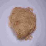 Recycled PET 4080 4D Short Staple Fiber 64mm Brown For Industrial Use