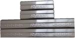 Stainless Steel Inner and Outer Car Door Sill Plates For Toyota Rav4 2013 2014