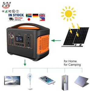 Wholesale lifepo4 lithium outdoor emergency generator solar generator portable power station from china suppliers