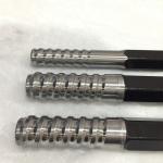 Tool Steel Threaded Drill Rod T38 MF Drifter Drill Rod For Hard Rock Drilling