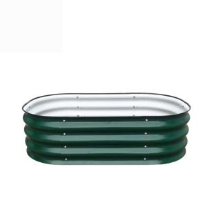 Wholesale Galvanized Raised Garden Bed 3.4*2*0.92 Ft Galvanized Raised Garden Beds Outdoor For Gardening fruit Tool-Free Assembly from china suppliers