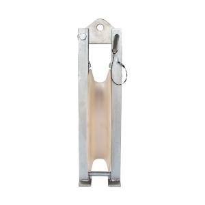 China 15KN Transmission Stringing Blocks Aluminum Alloy Aerial Roller on sale