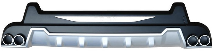 Plastic ABS Front Bumper Guard and Rear Guard for Chevrolet Trax Tracker 2014 - 2016