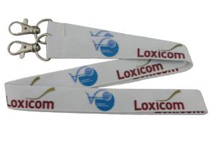 Wholesale Double Side Printing Loxicom Silk Screen Printing Promotional Lanyards For Sport Meeting from china suppliers