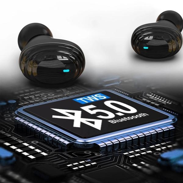 Bluetooth Tws Black Noise Cancelling True Wireless Handsfree Earbuds (for iPhone)