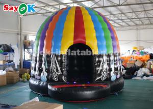 China Best Inflatable Tent Fire Resistant Commercial Inflatable Air Tent Disco Dome Bouncy Jumper House on sale