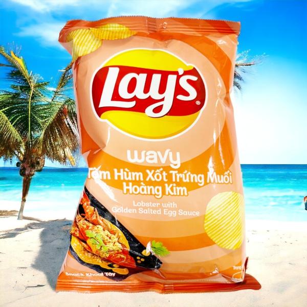 Wholesale/Retail Bulk Purchase: Lay's Lobster & Golden Salted Egg Sauce Chips