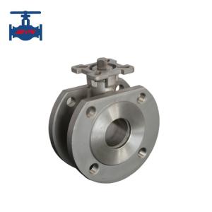 Wholesale Italian Type Flange End Ball Valve WCB CF8 CF8M With ISO5211 Mounting Pad from china suppliers