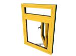 1.2mm Powder Coated Thermal Break Extrusion Window Frame