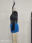 Girls Dancewear Black And Blue Color Stock Supply Type