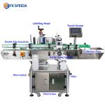 Wood Packaging Material Compatible with Various Round Bottle Products Labeling