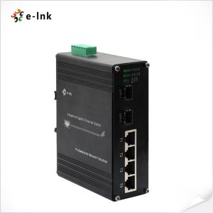 Wholesale Industrial 4-port 10/100/1000T 802.3at PoE + 2-port 1000X Ethernet Switch from china suppliers