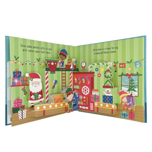 Wholesale High Quality Custom Christmas Pop up Harcdcover 3D Story Book Printing Services