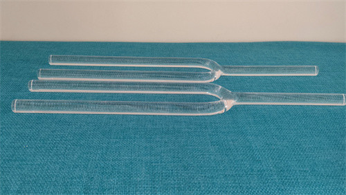 Quartz Crystal Tuning Forks with Different Notes