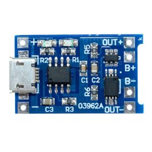 Wholesale Micro USB 5V 1A 18650 TC4056A Lithium Battery Charging Board Replace TP4056 from china suppliers