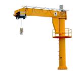 250kg Cantilever Electric Jib Crane Light Duty For Factory Maintenance Rotation