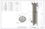 Restaurant Bag Filter Housing with 62KG Weight and 316 Stainless Steel Material