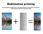 Custom Sublimation Printed Bandana Buff Headwear Seamless Tube Bandana