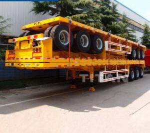 Wholesale Jost E100 20 40FT Container Transport Skeleton Semi Trailer Heavy Duty Skeleton Trailer from china suppliers